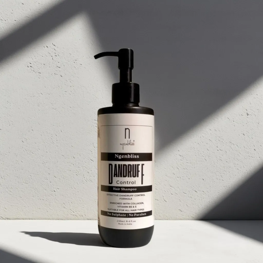 Dandruff Control Hair Shampoo - Advanced Natural Formula - Ngenbliss
