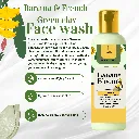 Banana & French Green Clay Face Wash 100ml - Vegan & Toxin-Free - Ngenbliss