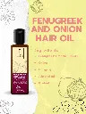 Fenugreek & Onion Hair Oil 100ml - Hair Growth & Nourishment - Ngenbliss