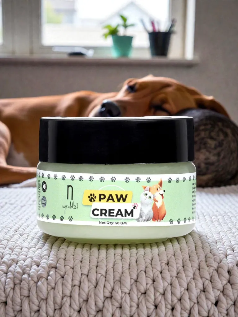 Ngenbliss Paw Cream for Dogs and Cats | 50gm | Suitable for All Dog and cat Breeds