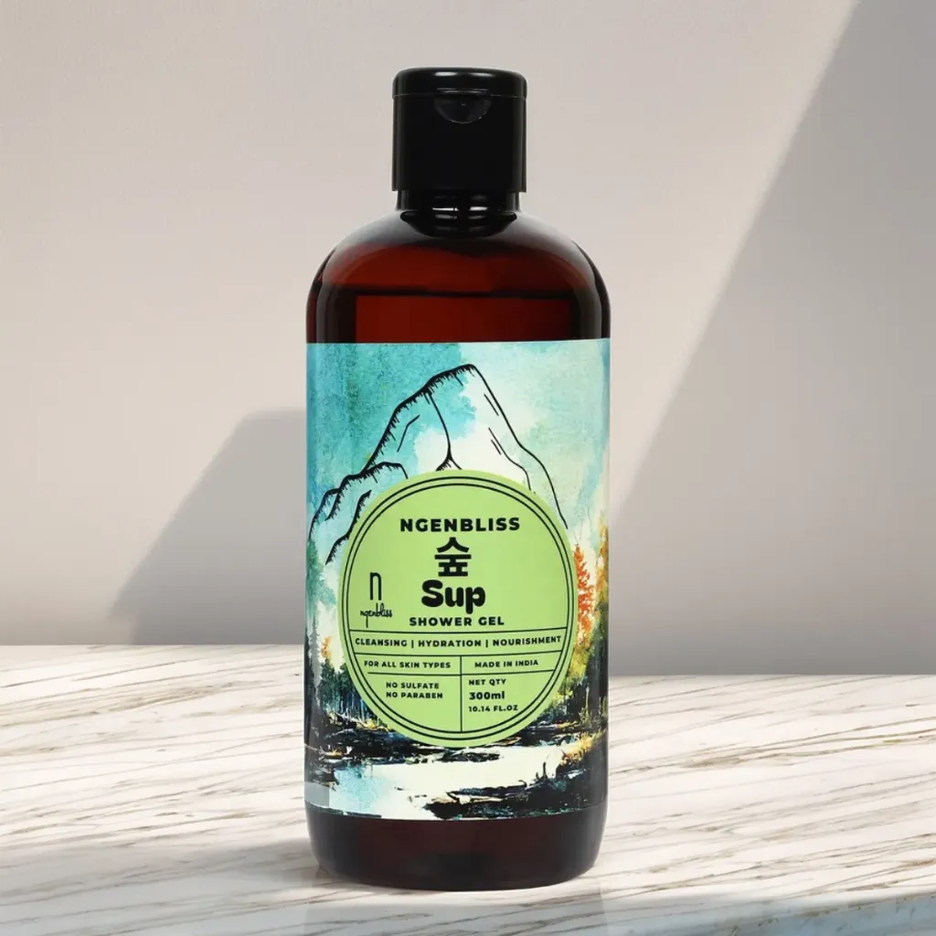 Ngenbliss Sup Essence Shower Gel - Ultimate Skin Nourishment & Hydration, No sulphate No Paraben, 300ml