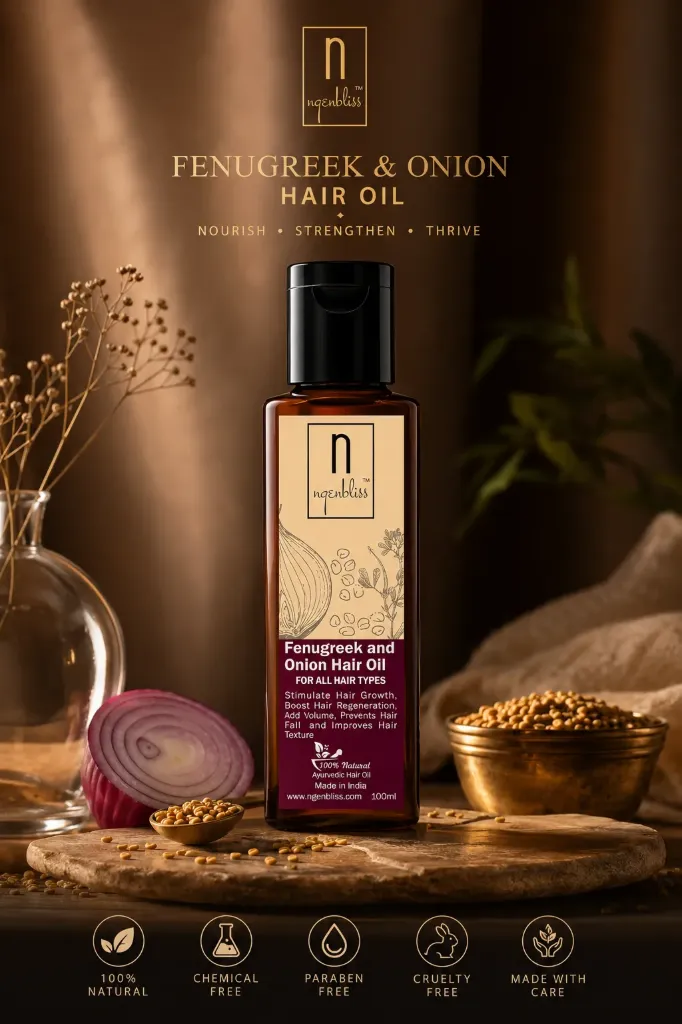 Fenugreek & onion hair oil - 100 ml